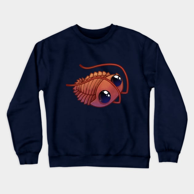 Trilobite Tyke Crewneck Sweatshirt by Wagglezags